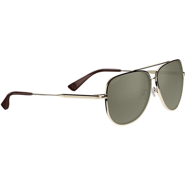 Serengeti Trailblazer Large SS868007 Sunglasses Gold/Mineral Polarised 555nm