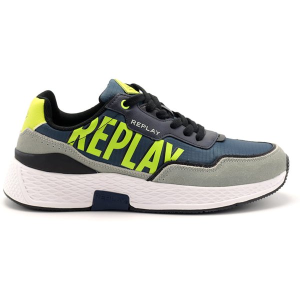 Męskie sneakersy zielone Replay GMS2B.240.C0023T