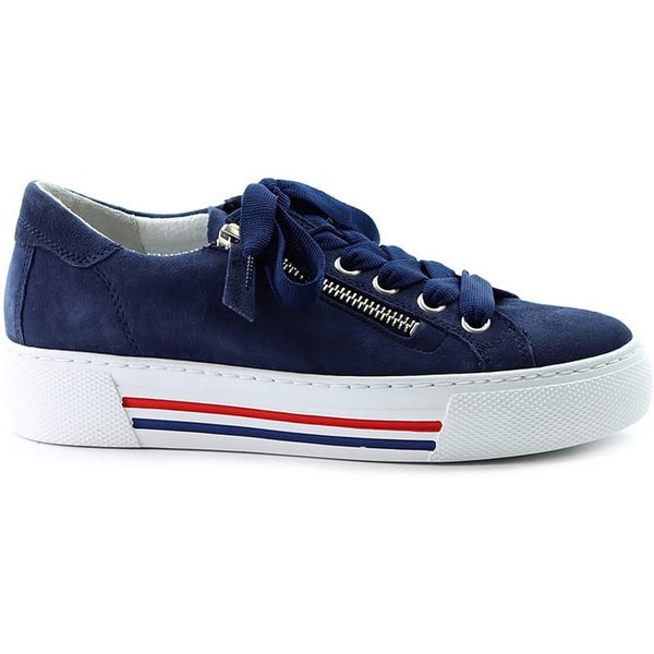 Damskie sneakersy granatowe Gabor 86.465.46