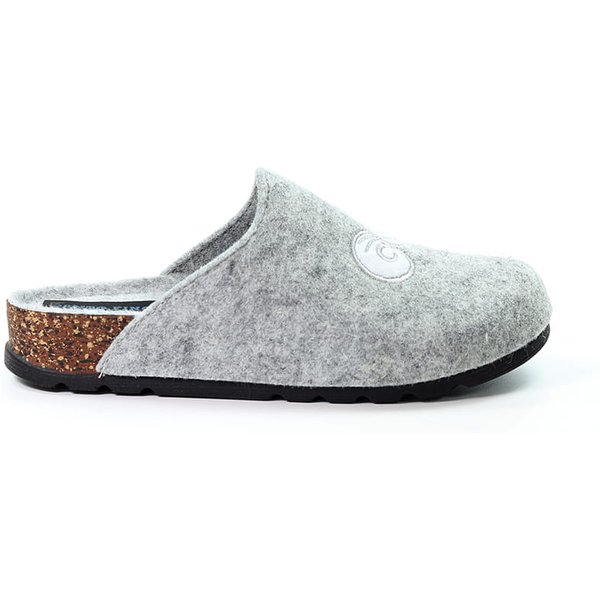 Damskie kapcie szare Panto fino KK267057