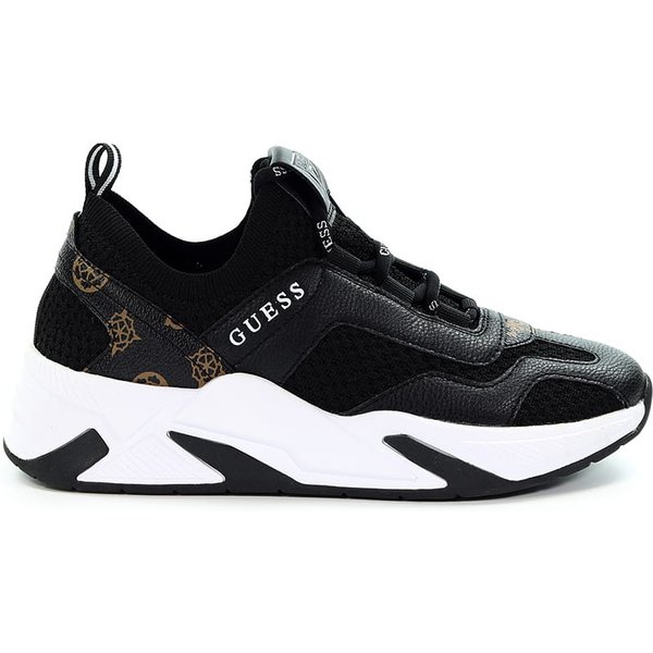 Damskie sneakersy czarne GUESS FL6GVN FAB12