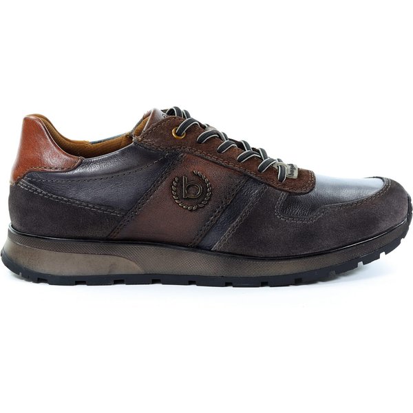 Męskie skórzane sneakersy szare Bugatti 331APA041441-1511