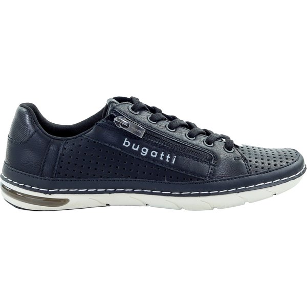 Męskie czarne sneakersy Bugatti 321ASG055000-1000
