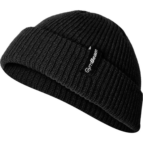 GymBeam Fisherman Beanie in Black UNI