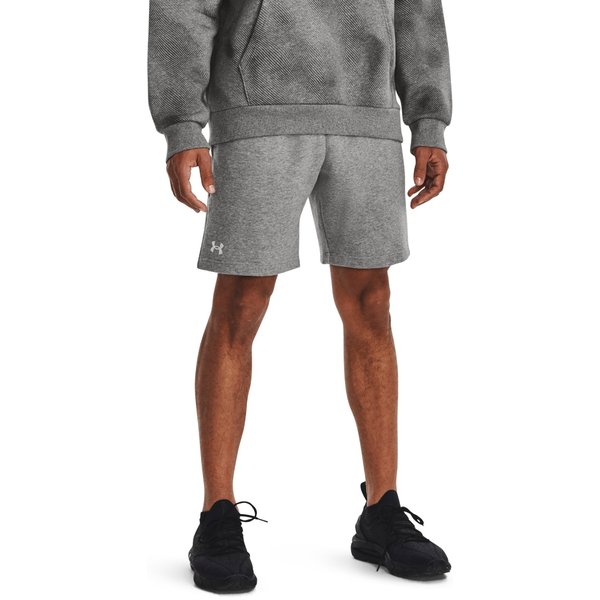 Under Armour UA Rival Fleece Shorts in Grey XXL