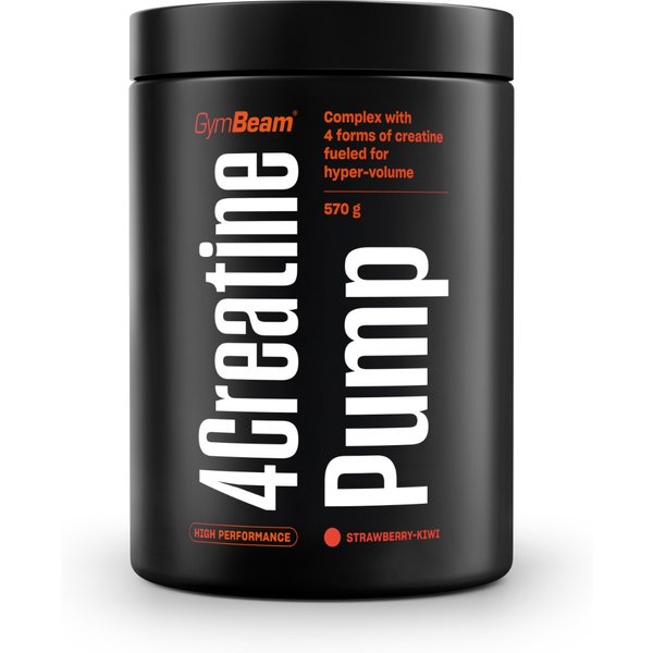 GymBeam Kreatin 4Creatine Pump strawberry-kiwi