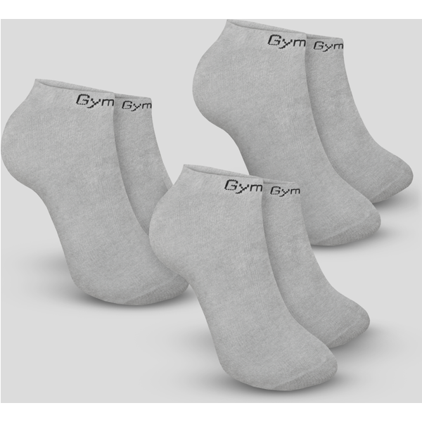GymBeam Knöchelsocken (3er-Pack) in Grey M