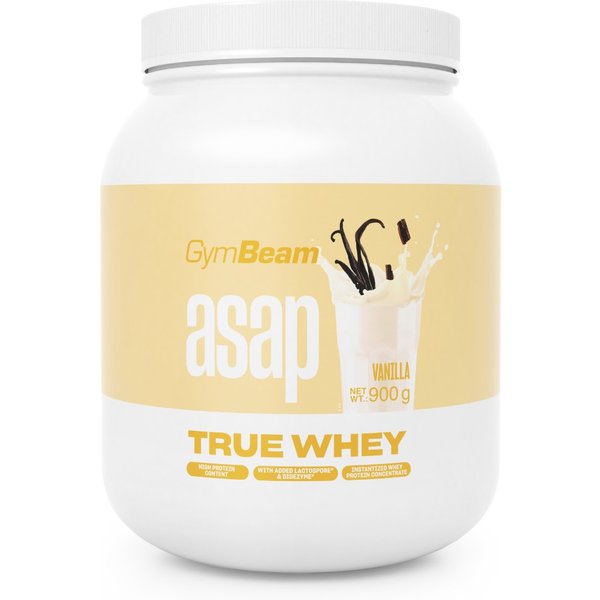 GymBeam ASAP True Whey 900 g Vanille