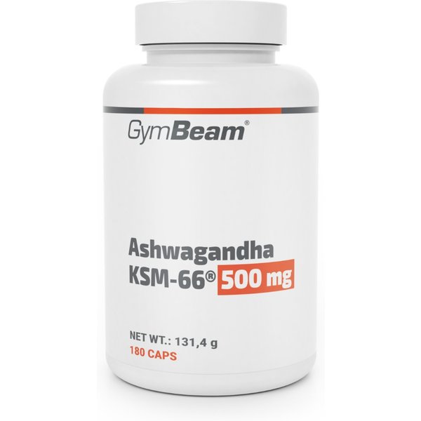 GymBeam Ashwagandha KSM-66® 500mg 180 Kapseln