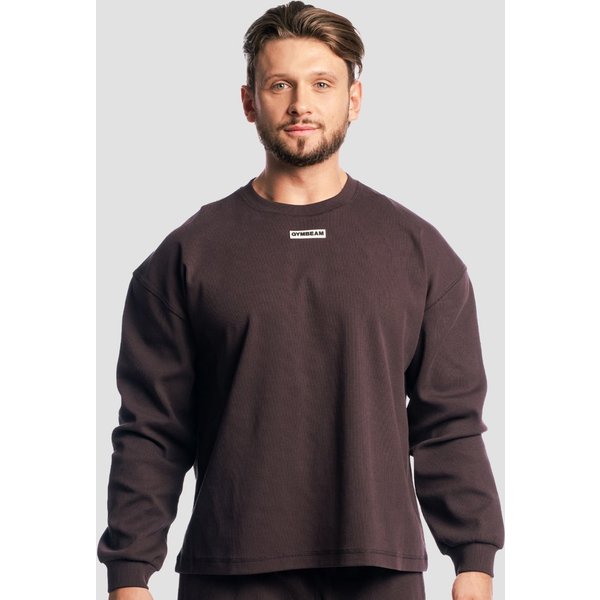 GymBeam Aura Pullover in Tee Brown L