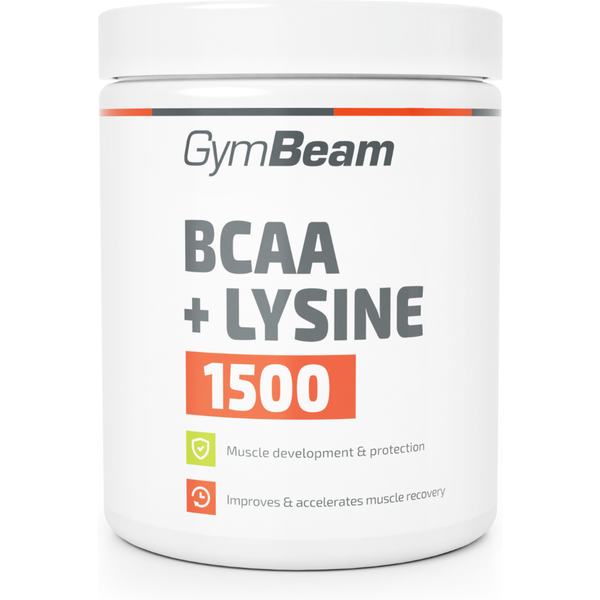 GymBeam BCAA 1500 + Lysin 300 Tabletten ohne Geschmack