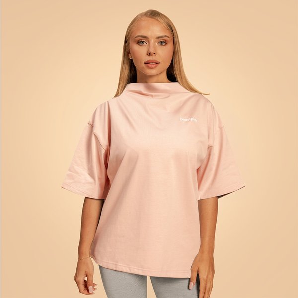 BeastPink Bliss Oversized Top für Frauen in Pink M