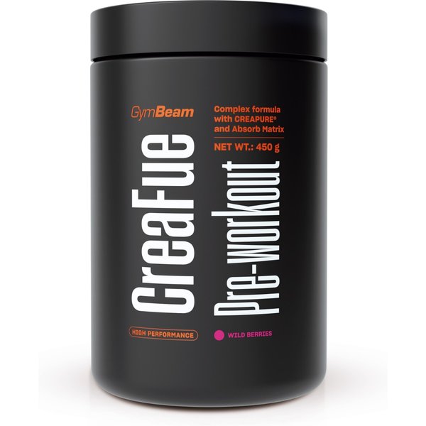 GymBeam CreaFue Pre-workout 450 g Wild Berries
