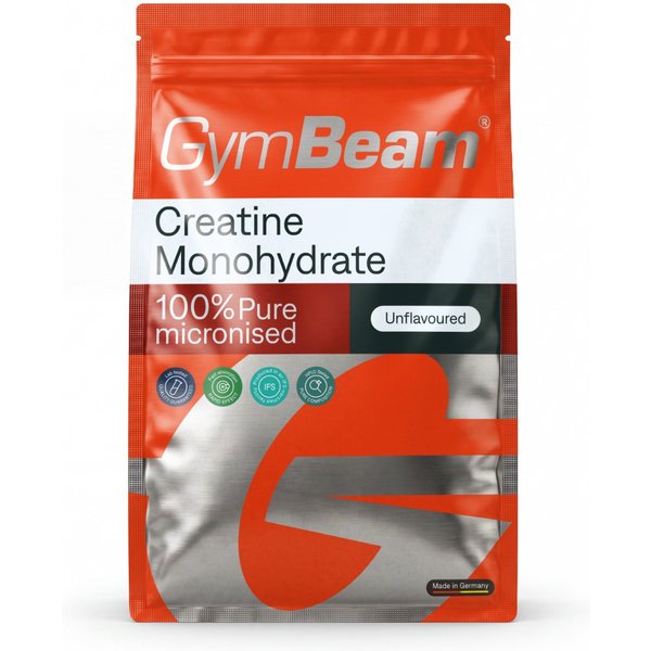 GymBeam 100% Kreatinmonohydrat 750 g ohne Geschmack