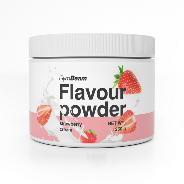 GymBeam Flavour Powder 250 g Erdbeercreme