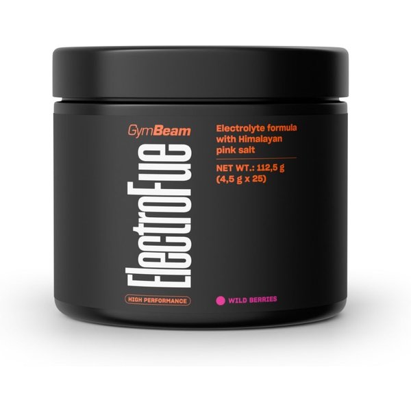 GymBeam ElectroFue Packs Wild Berries
