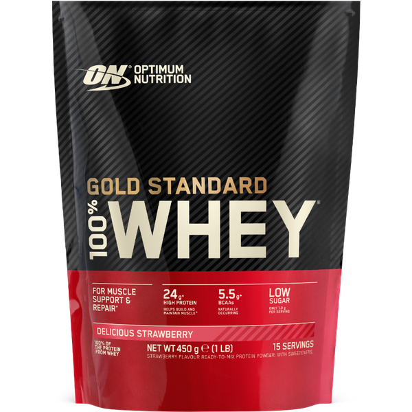 Optimum Nutrition Protein 100% Whey Gold Standard 450 g Erdbeere