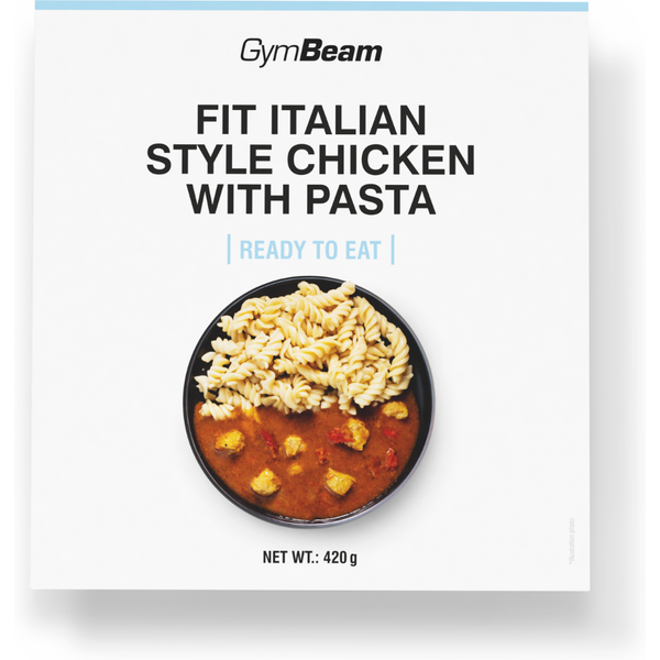 GymBeam FIT Hühnchen mit Nudeln nach italienischer Art 420 g