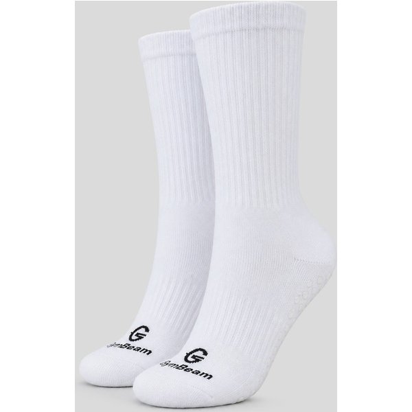 GymBeam Funktionelle Crew Socken in White S