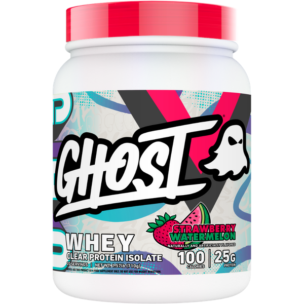 Ghost Clear Whey 640 g Wassermelone Erdbeere