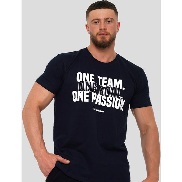 GymBeam One Team T-Shirt Navy L