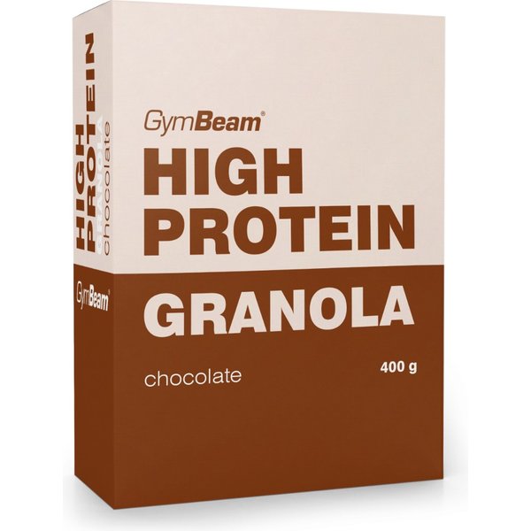 GymBeam High Protein Granola 400 g Schokolade