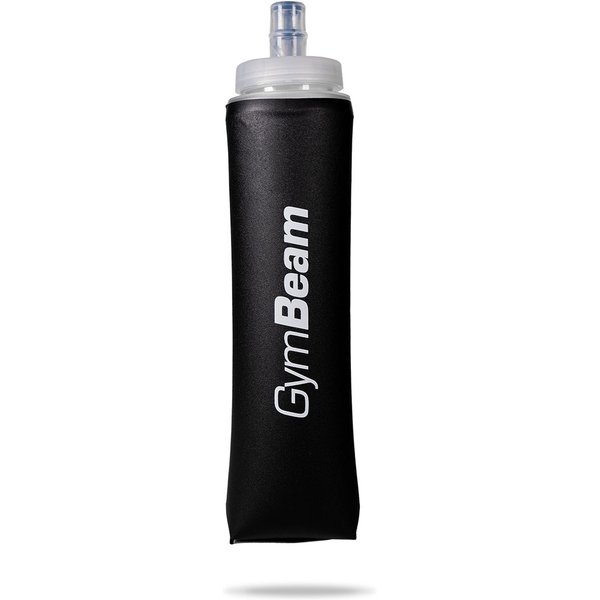 GymBeam Hydra Soft-Flasche (550 ml) in Black
