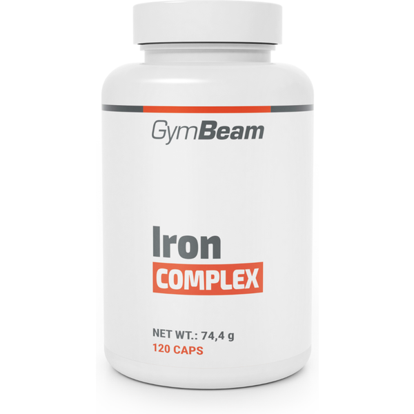 GymBeam Iron Complex 120 Kapseln ohne Geschmack