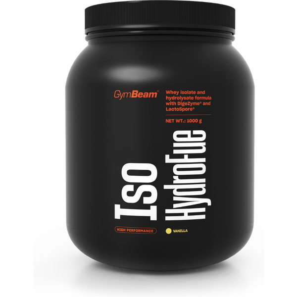 GymBeam Iso HydroFue 1000 g Vanille