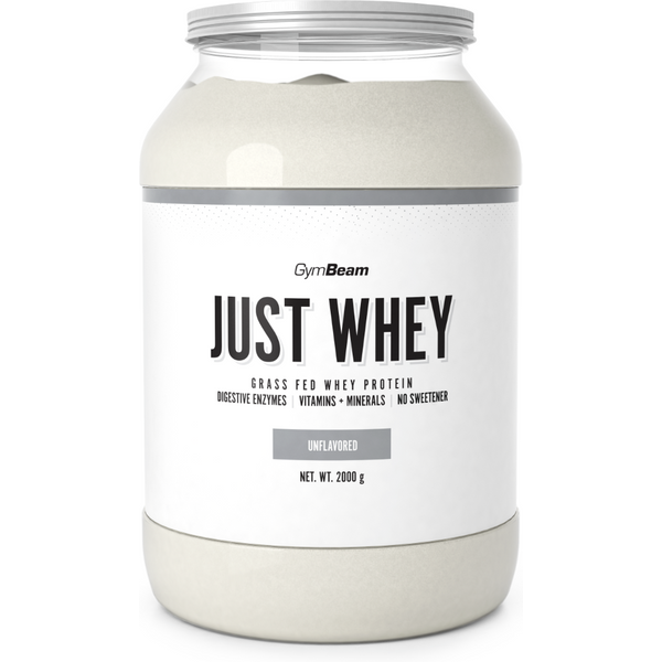 GymBeam Just Whey Protein aus Weidehaltung 2000 g ohne Geschmack