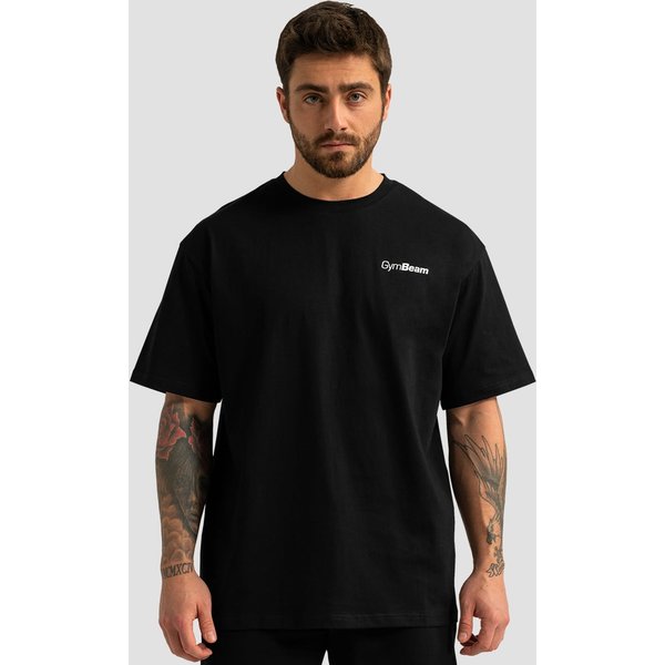 GymBeam Oversized Limitless T-Shirt in Black M
