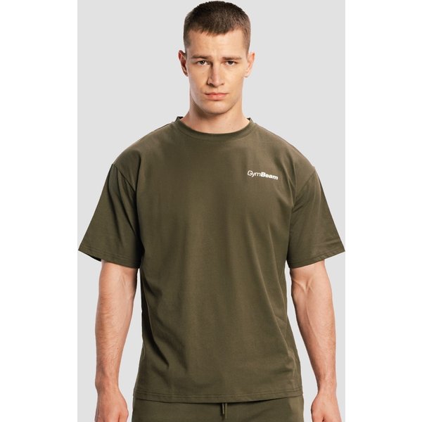 GymBeam Oversized Limitless T-Shirt in Espresso M