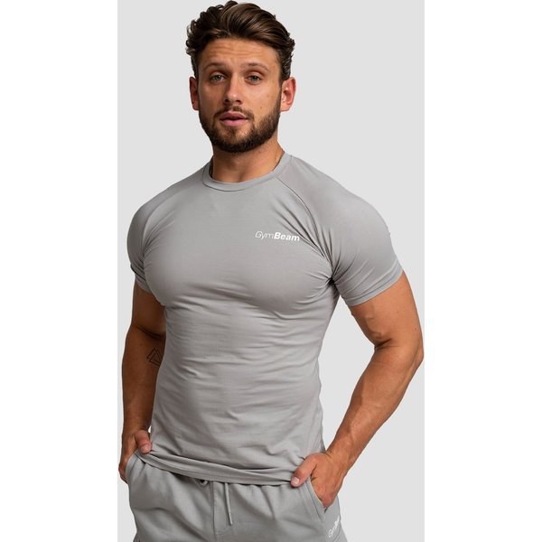 GymBeam TRN Fitted T-Shirt für Männer in Grey S