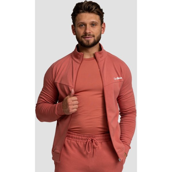 GymBeam Limitless Sweatshirt mit Reißverschluss in Cinnamon XXL