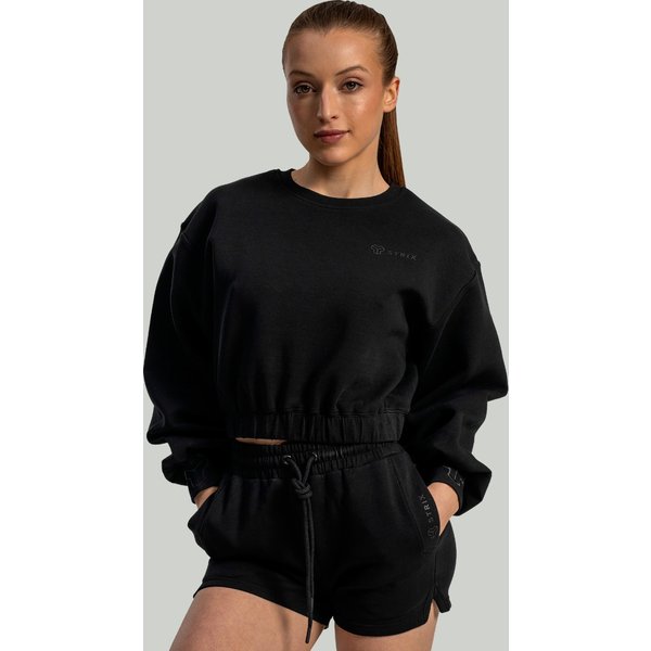 STRIX Lunar Cropped Pullover für Frauen Black S