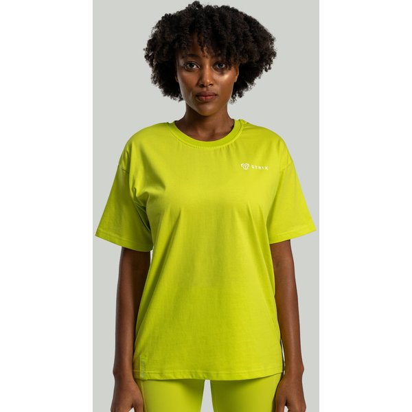 STRIX Oversized Lunar T-Shirt für Frauen in Chartreuse M