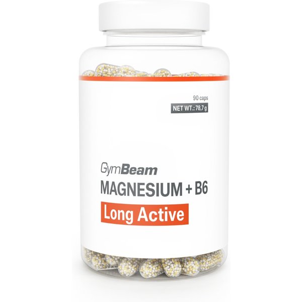 GymBeam Magnesium + B6 Long Lasting 90 Tabletten
