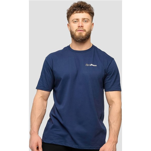 GymBeam Basic T-Shirt in Navy Blue XXL