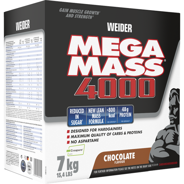 Weider Mega Mass 4000 7000 g Schokolade