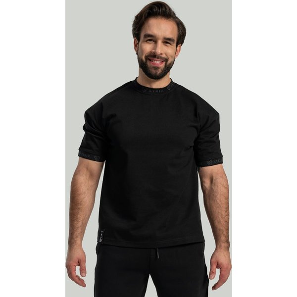 STRIX Oversized Heavy T-Shirt in Black S