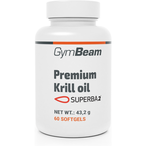 GymBeam Premium Krillöl Superba2® 60 Kapseln