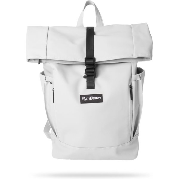 GymBeam Rolltop Rucksack in White