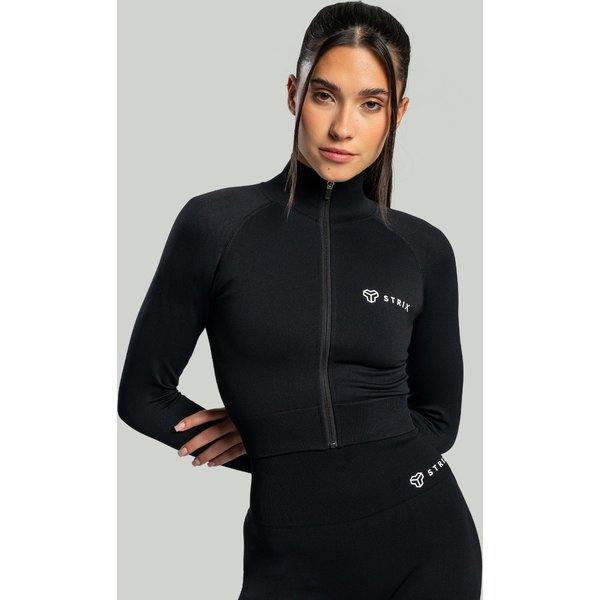 STRIX Cropped Top für Frauen Seamless in Black L