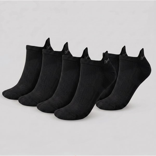 GymBeam Tab Socken 3er Pack in Black XL