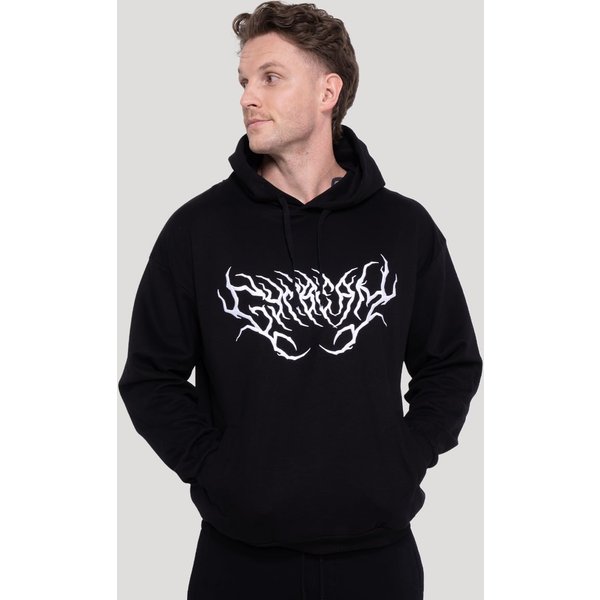 GymBeam Thorn Hoodie in Black M