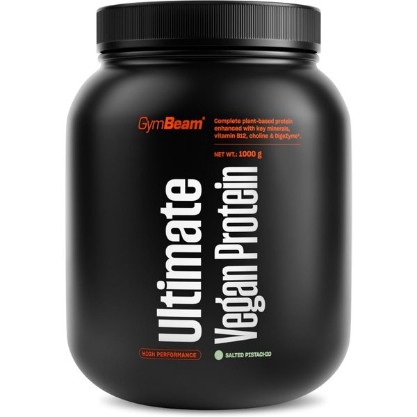 GymBeam Ultimatives veganes Protein 1000 g salted pistachio