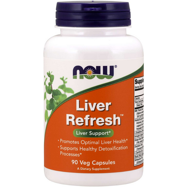 NOW Foods Leberunterstützung Liver refresh 90 Kapseln