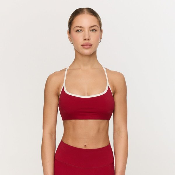 GymBeam Varsity Sport-BH in Red S