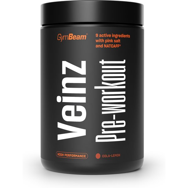 GymBeam Veinz Pre-Workout 500 g Cola Lemon
