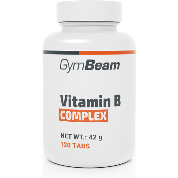 GymBeam Vitamin B-Komplex 120 Tabletten ohne Geschmack